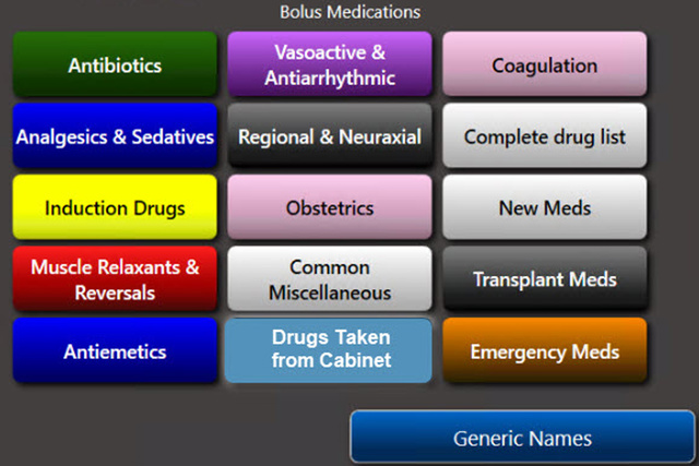 Talis Anesthesia Medication Management