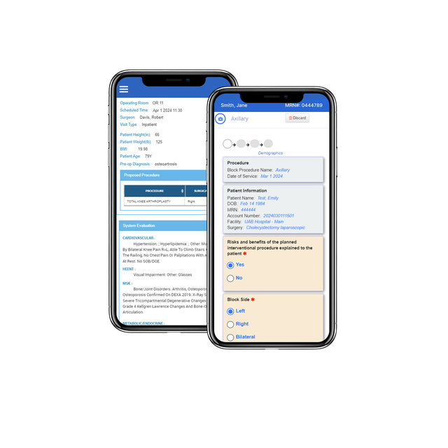 Talis on 2 Mobile Views