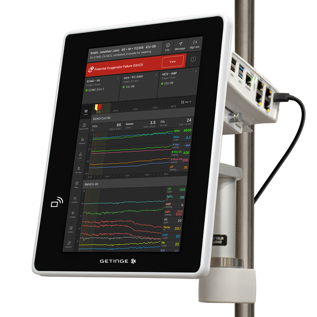 Talis ECMOView mounted on metal pole
