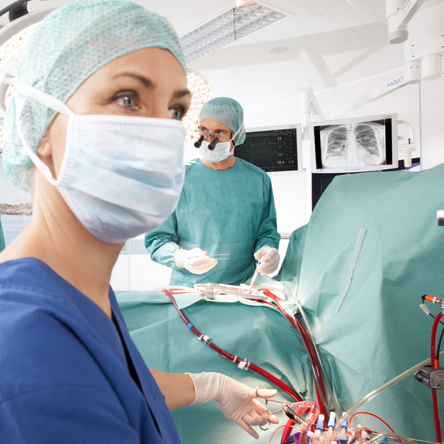 Clinicians in OR