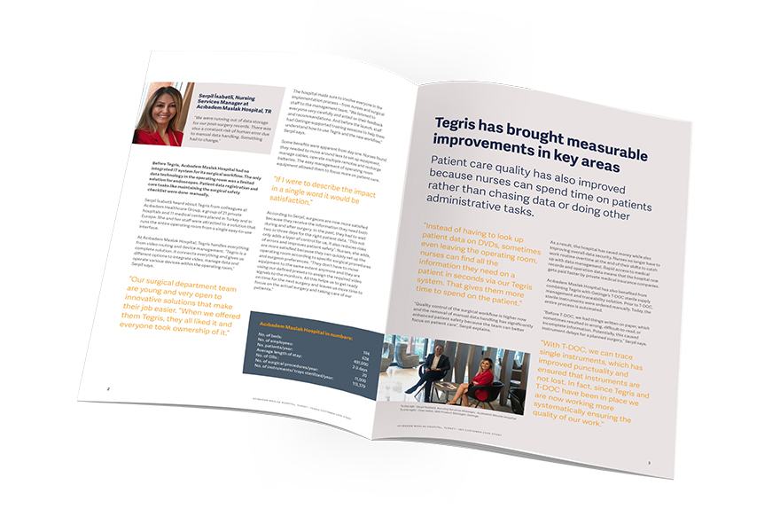 Tegris OR Integration solution from Getinge Tegris OR Integration solution from Getinge