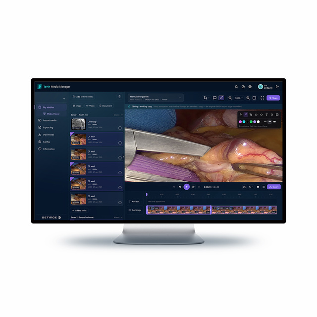 Torin Media Manager screen