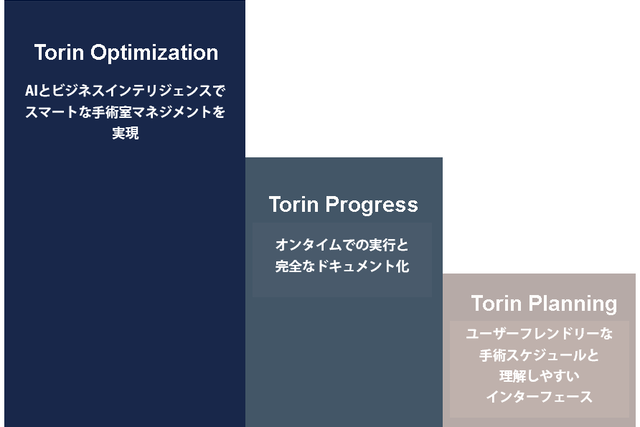 3段階の Torin ソリューション