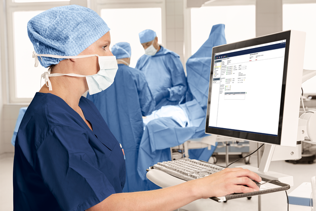 Torin supports the complete surgical documentation