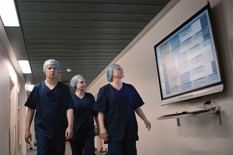 Torin Or Managemenr solution  provides real-time surgery progress