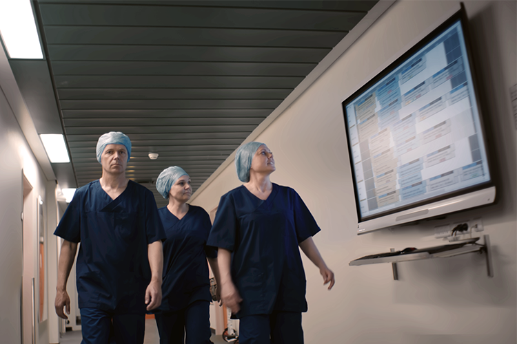 Torin Or Managemenr solution provides real-time surgery progress Torin Or Managemenr solution provides real-time surgery progress