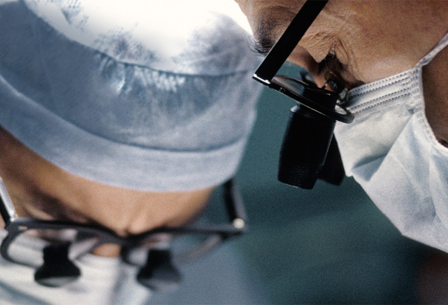 Surgeons during the EVH procedure