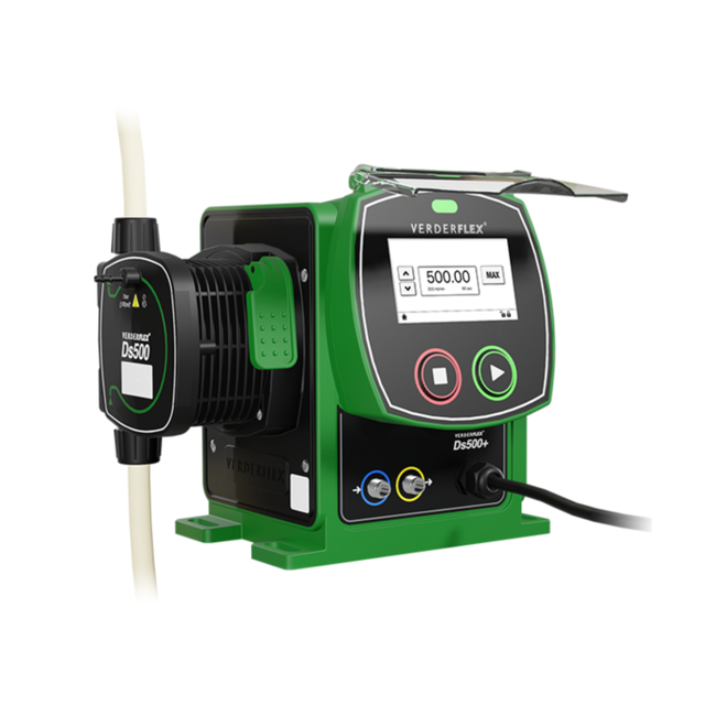 The Verder Verderflex Ds500 peristaltic dosing pump has high accuracy up to 7 bar.