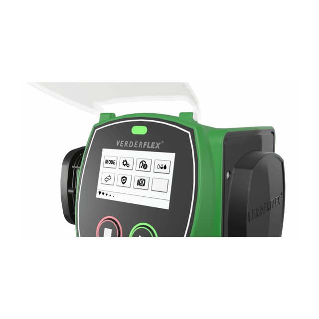 The Verderflex Ds500 cased tube pump is designed for IoT monitoring and remote diagnostics.