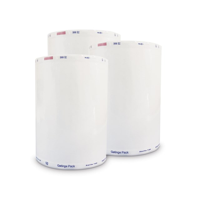 Getinge Pack VHP Rolls can be cut in required length and sealed with a sealing device to create ready to fill pouches