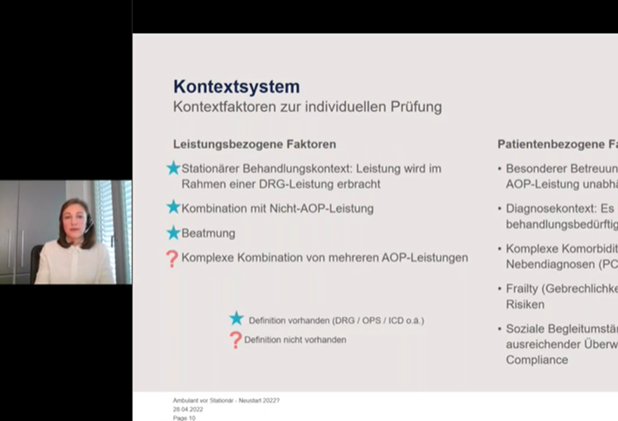 Ambulantes Operieren Webinar 1 Ambulantes Operieren Webinar 1