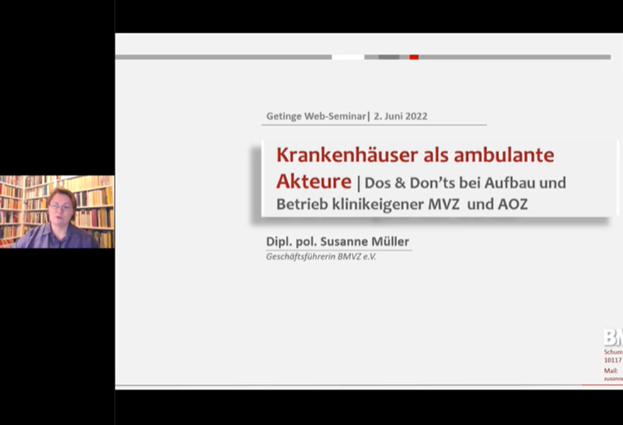 Ambulantes Operieren Webinar 3 Ambulantes Operieren Webinar 3