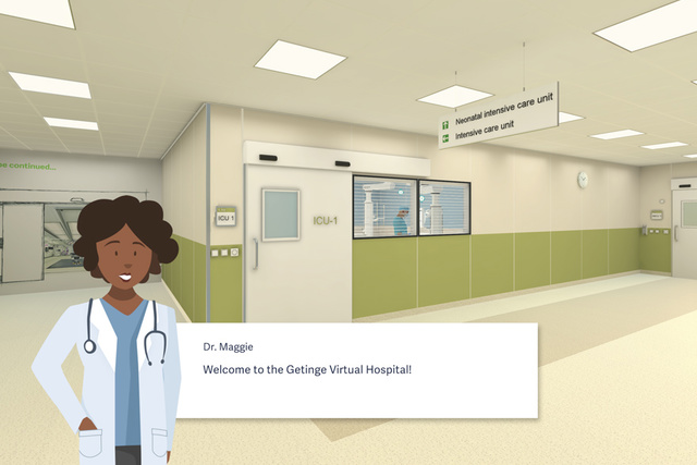 Getinge Virtual Hospital - explore medical equipment in a virtual hospital