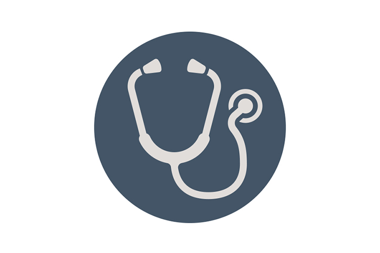 Graphic showing stethoscope