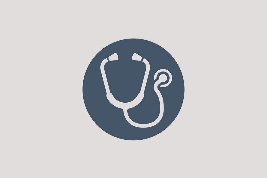 Graphic showing stethoscope Graphic showing stethoscope