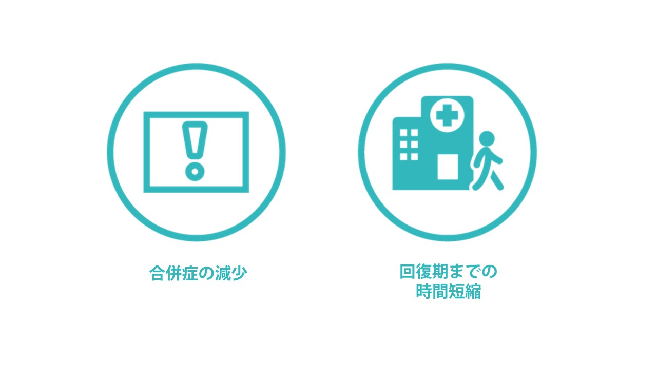 ICU滞在時間の短縮 ICU滞在時間の短縮