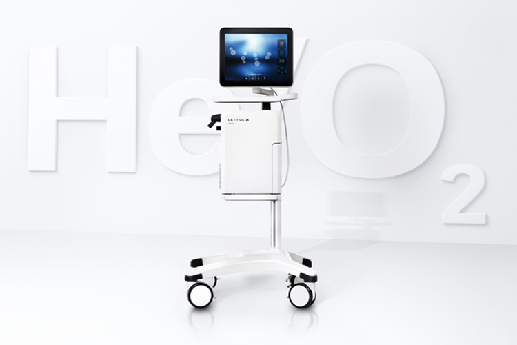Heliox ajudando pacientes a respirar com mais facilidade - Getinge