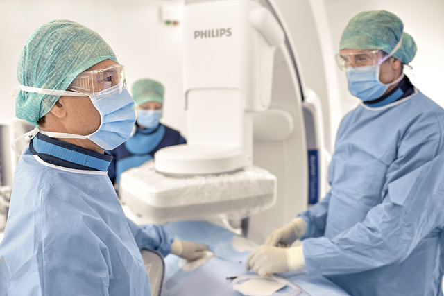Getinge Hybrid OR Maquet Magnus Azurion FlexArm Philips Image Guided Surgery