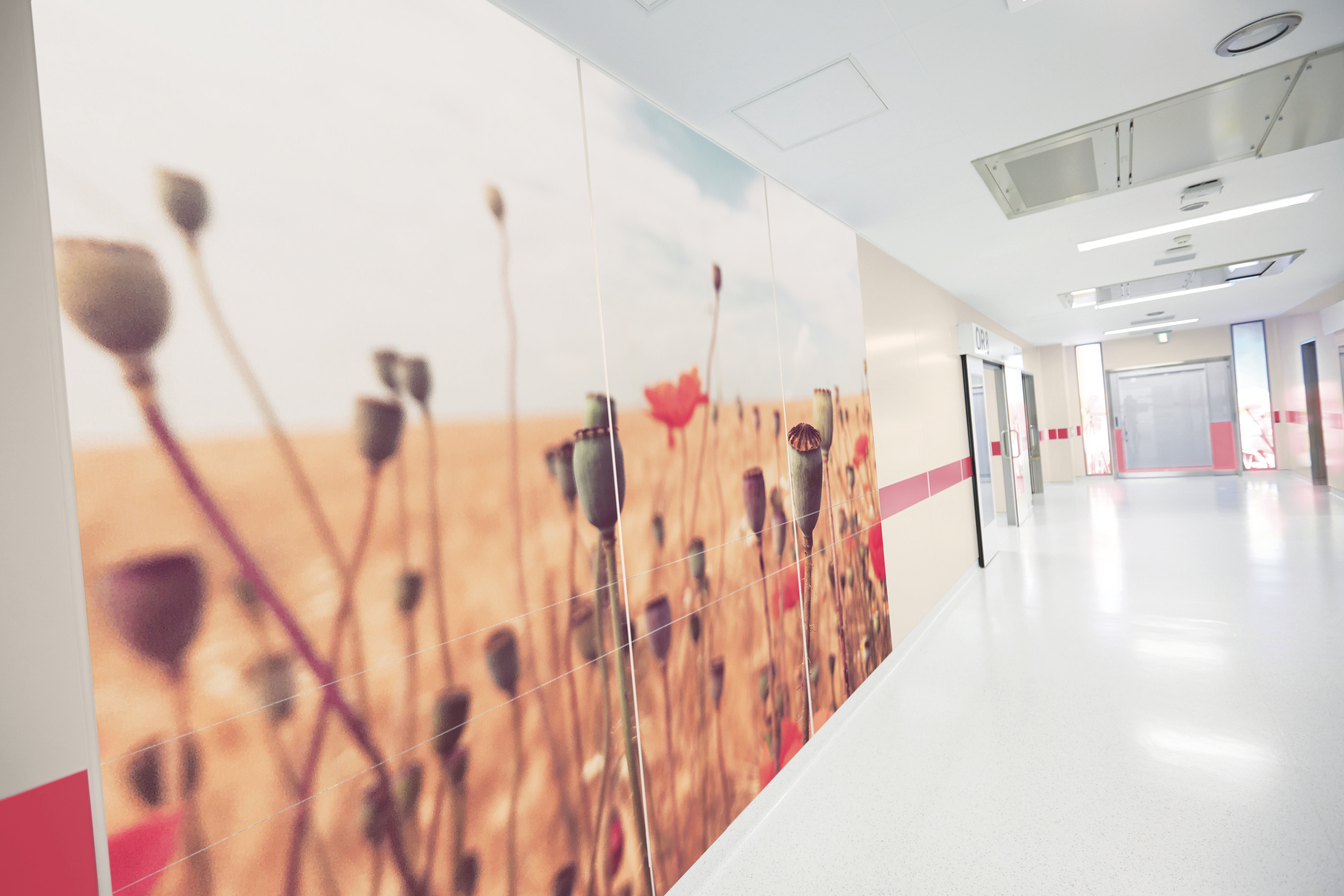 Wallpaper, coridor in hospital Wallpaper, coridor in hospital
