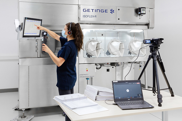 FAT performed remotely for an ISOFLEX-R isolator FAT performed remotely for an ISOFLEX-R isolator