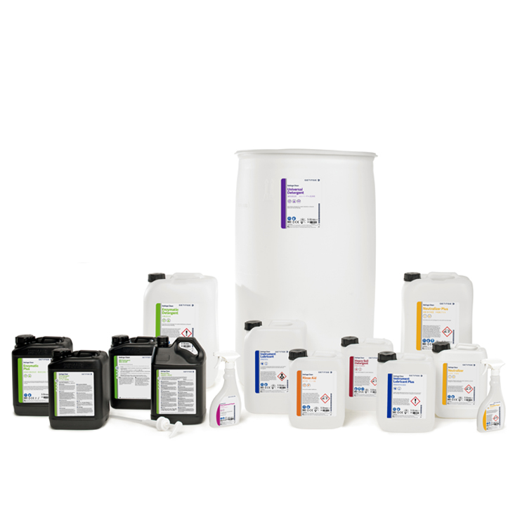 Geting's instrument reprocessing consumables and detergents