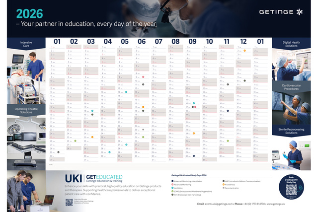 UKI event wallplanner 2026