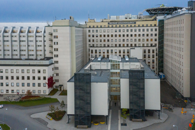 Norrland University Hospital, county of Västerbotten, Sweden 