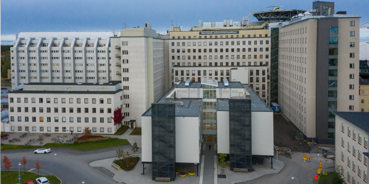 Norrland University Hospital, county of Västerbotten, Sweden Norrland University Hospital, county of Västerbotten, Sweden