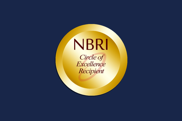 NBRI Circle of Excellence Recipient